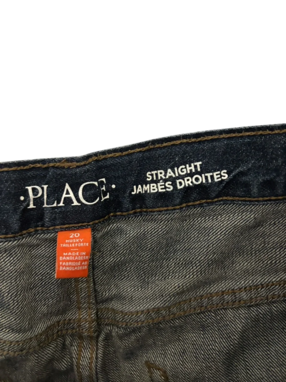 The Children's Place Dark Blue Straight-Leg Jeans Size 20